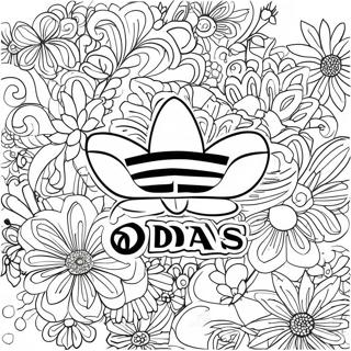 Adidas Logo Coloring Page | Adidas coloring page