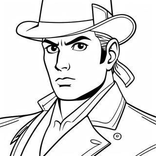 Jojo's Bizarre Adventure Coloring Page | Jojo's Bizarre Adventure coloring page