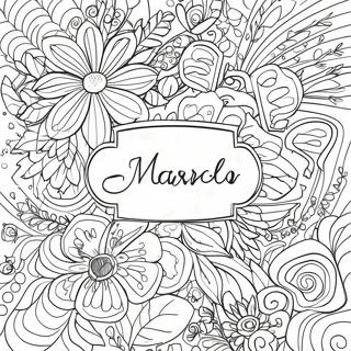 Custom Name Coloring Page | Custom Name coloring page