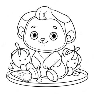 Luca Coloring Page | Luca coloring page