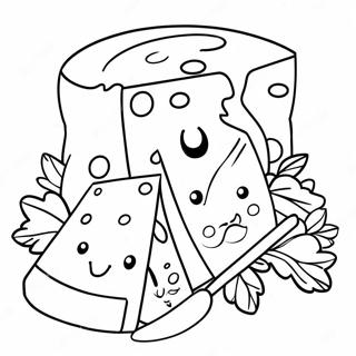Juusto Värityskuvat