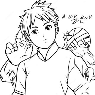 Haikyuu Malvorlagen