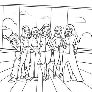 Barbie Film Kleurplaten