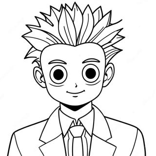 Hunter x Hunter Coloring Page | Hunter x Hunter coloring page
