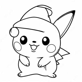 Christmas Pokemon Coloring Pages
