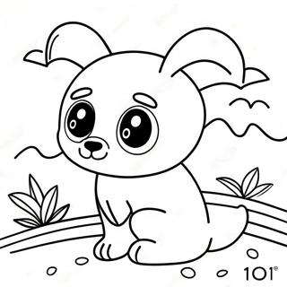 101 Coloring Pages for Kids Coloring Page | 101 coloring page