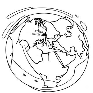 Geography Coloring Page | Geography coloring page