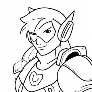 Overwatch Kleurplaten