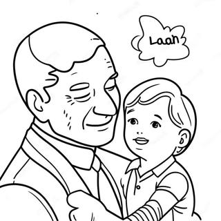 Father's Day Coloring Page | Father's Day coloring page