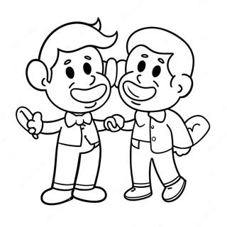 Cute Father's Day Card Coloring Page | Father's Day coloring page