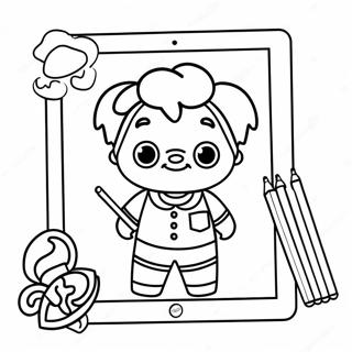 Best iPad Coloring Pages App for Kids | Best Apps for iPad coloring page