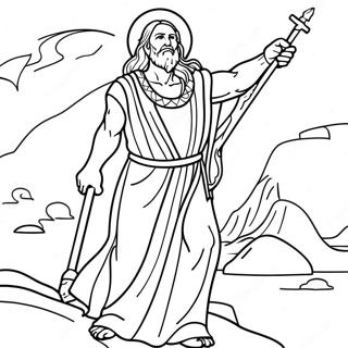 Exodus Coloring Page | Exodus coloring page