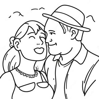 Relationship Coloring Page | Relationship coloring page