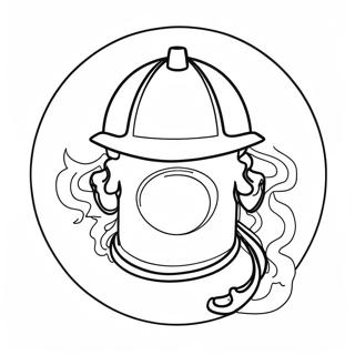 Fire Safety Coloring Page | Fire Safety coloring page