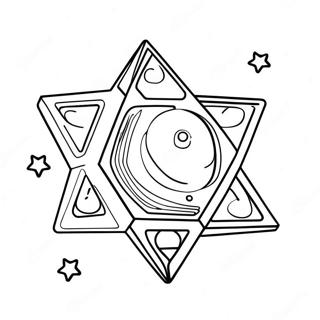 Dreidel Chanukka Malvorlagen