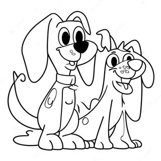 CatDog Coloring Page | CatDog coloring page