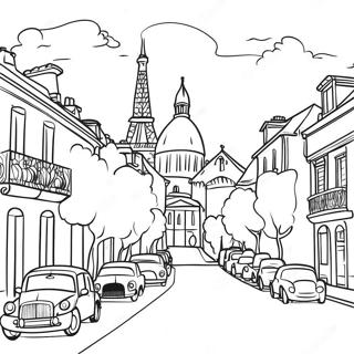Francia Páginas para Colorear