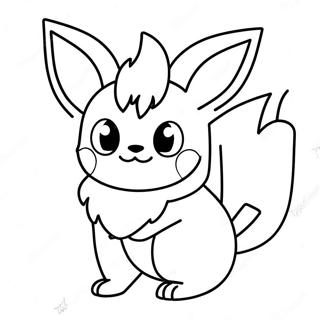 Flareon Coloring Pages