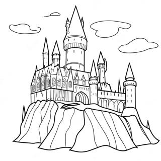 Harry Potter Natal Halaman Mewarnai