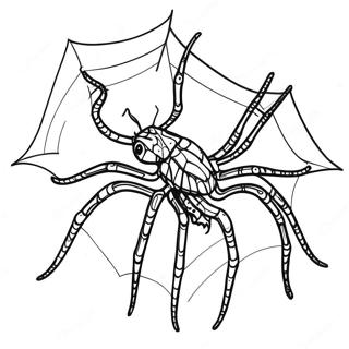 Spider Punk Coloring Page | Spider Punk coloring page