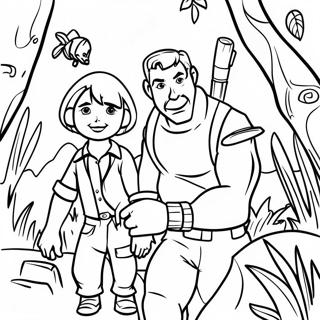 Jumanji Páginas para Colorir
