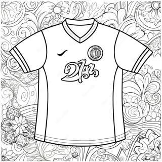 Jersey Páginas para Colorear