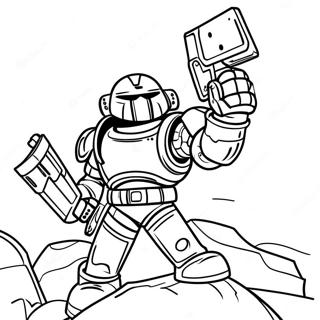 Warhammer 40K Coloring Page | Warhammer 40K coloring page