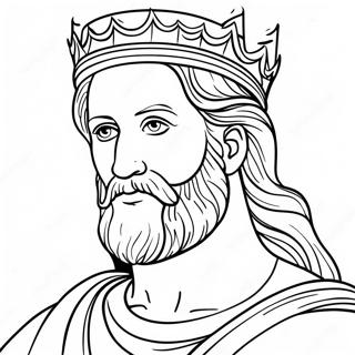 King David Coloring Page | King David coloring page