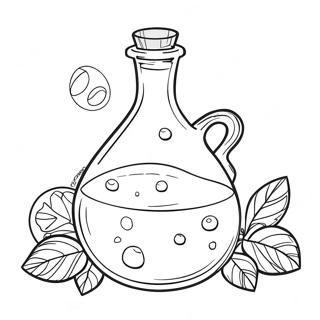 Potion Coloring Page | Potion coloring page