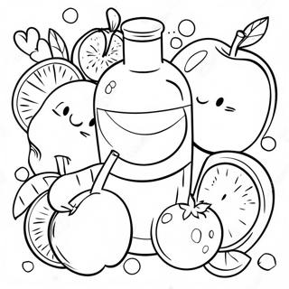 Healthy Habits Coloring Page | Healthy Habits coloring page