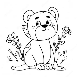Funny Animal Shirt Coloring Page | Shirt coloring page