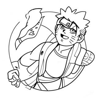 Naruto Shippuden Coloring Page | Naruto Shippuden coloring page