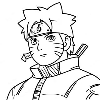 Naruto Shippuden Kleurplaten