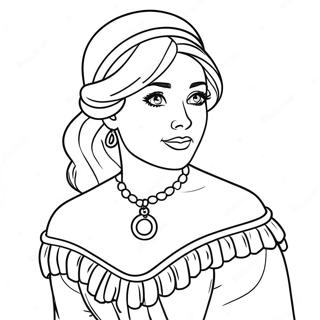 Anastasia Coloring Page | Anastasia coloring page