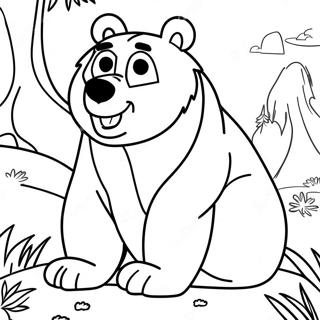 Brother Bear Coloring Page | Brother Bear coloring page