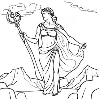 Pagina da Colorare della Mitologia Greca | pagina da colorare Mitologia Greca