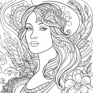 Poetry Coloring Page | Poetry coloring page