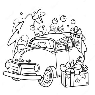 Christmas Vacation Coloring Page | Christmas Vacation coloring page