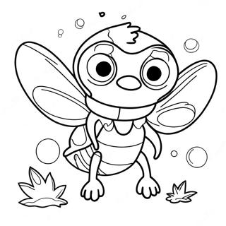 Fly Guy Coloring Page | Fly Guy coloring page