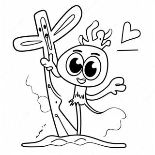 Forky Páginas para Colorir