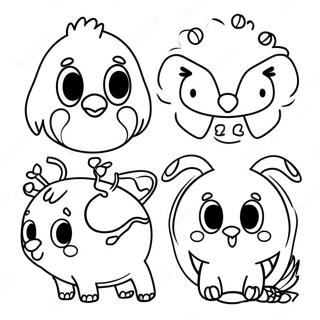 Fun Tracing Animals Coloring Page | Tracing coloring page