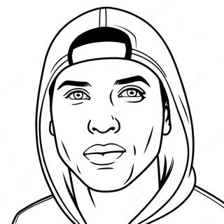 Eminem Coloring Page | Eminem coloring page