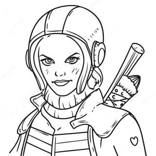 Colorful XXX Characters Coloring Page | XXX coloring page