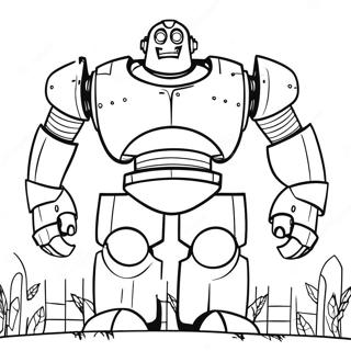 Iron Giant Coloring Pages