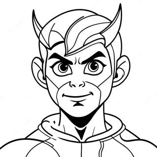 Beast Boy Coloring Page | Beast Boy coloring page