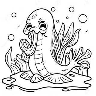 Seaweed Coloring Page | Seaweed coloring page