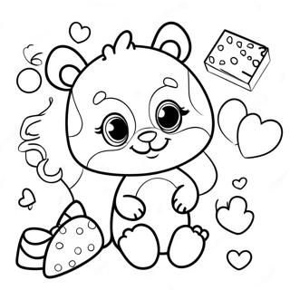 Baby Shower ABC Coloring Page | Baby Shower ABC coloring page