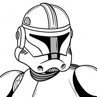 Clone Trooper Coloring Page | Clone Trooper coloring page