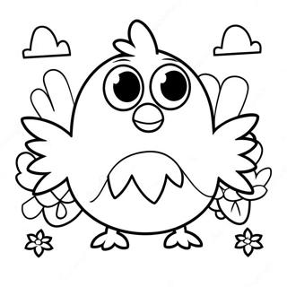 Angry Birds Movie Coloring Page | Angry Birds Movie coloring page
