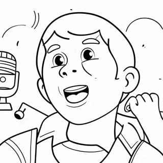 Page à colorier amicale contre le harcèlement | Page de coloriage Anti Harcèlement